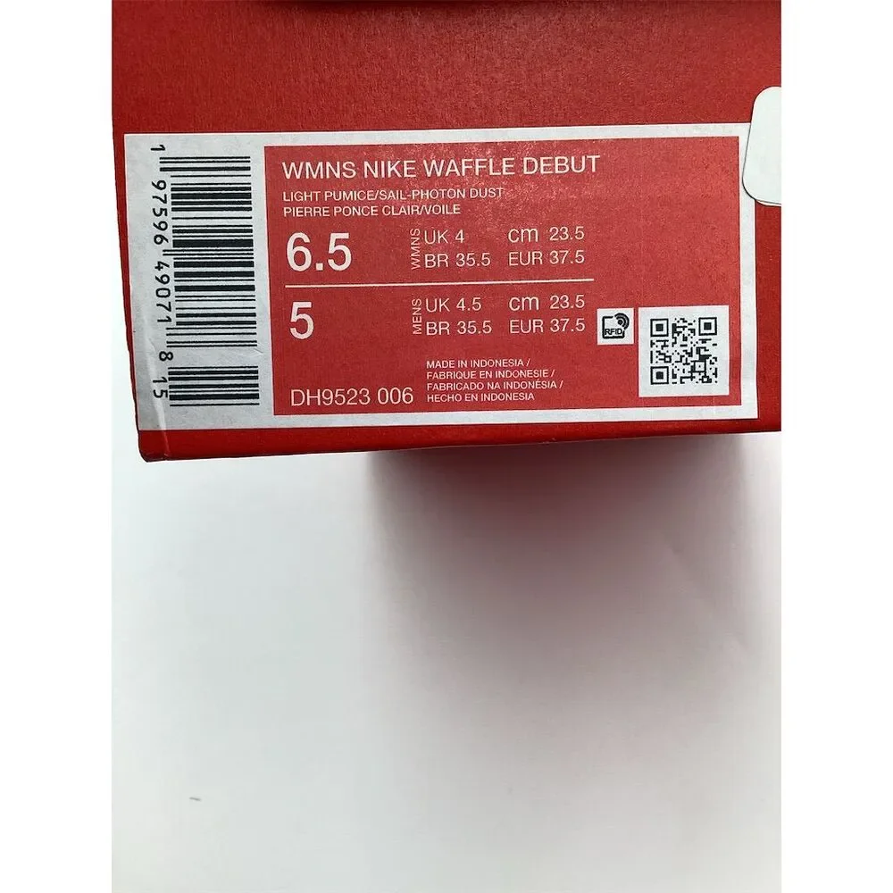 Nike‎ Waffle Debut Women's Multicolor Sneaker Size 6.5 Athletic Shoes